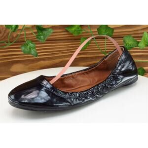 Lucky Brand Women Sz 6.5 B Black Ballet‎ Synthetic Shoes